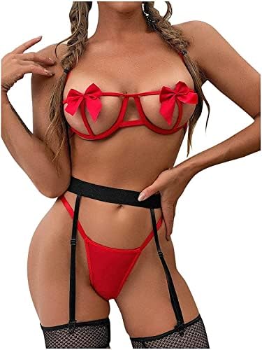 sexy miss santa lingerie Amazon.com: Womens Christmas Lingerie Santa Claus Velvet Costume Xmas Sexy  Deep V Skirted Bodysuit with Belt Holiday Nightdress : Clothing, Shoes &  Jewelry main image 0
