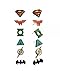 DC Justice League Earring Set - ST