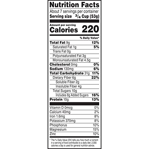 KASHI GO COLD BREAKFAST CEREAL, VEGAN PROTEIN, FIBER CEREAL, PEANUT BUTTER CRUNCH, 13.2OZ BOX (1 BOX)