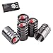 TK-KLZ 4Pcs S Line Logo Car Tires Valve Stem Caps for Audi S Line S3 S4 S5 S6 S7 S8 A1 A3 RS3 A4 A5 A6 A7 RS7 A8 Q3 Q5 Q7 R8 TT Car Styling Decoration Accessories