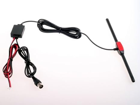 HitCar Kfz-TV-Radio-Antenne, Signalverstärkung Signal Verstärker für Kfz-Radio Autoradio