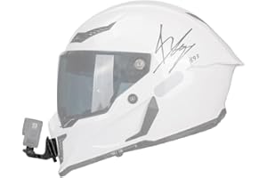 Saurka Customized Motorcycle Helmet Chin Mount Kits for GoPro with Adhesive Pads and Adjustable Arm for ILM 509