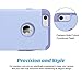 ULAK iPhone 6 Plus Case, Slim Sugar Candy Anti-Slip Drop Protection with Shock Absorbent Hybrid PC & Silicon Case Cover Case for Apple iPhone 6 Plus / 6s Plus - Purple
