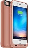 mophie juice pack reserve - Lightweight and Compact Mobile Protective Battery Case for iPhone 6/6s - Rose Gold