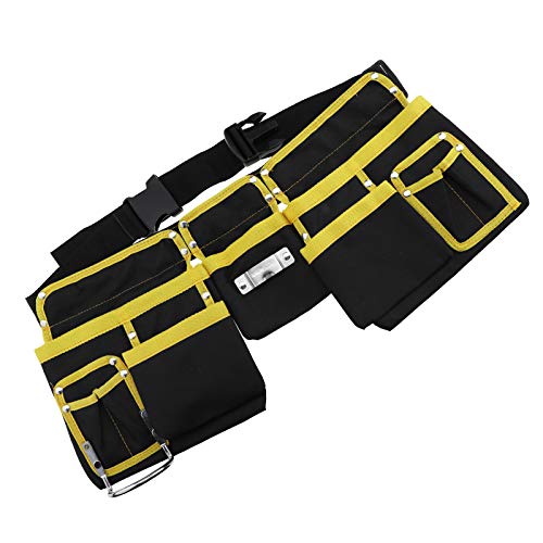 Werkzeuggürtel zweiteiliger Werkzeug-Gürtel Gürteltasche mit 11 Fächern Oxford Tuch