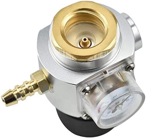 Namvo CO2 Keg Charger Stainless Steel Mini Gas Regulator Soda Keg Co2 Regulator for Soda Maker Sparkling Water Beer Soda Bottle - Image 3