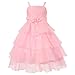 Richie House Girls' Long Dress or Bolero with Pearls Size 3-12Y RH0918