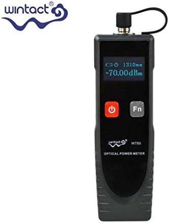 WT65 OPM Optical Power Meter Digital Power Factor Meter with 6 Optic Wave Length