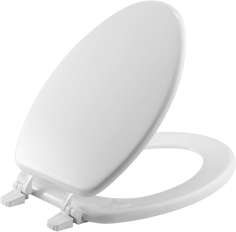 Best elongated toilet seat in white wood
