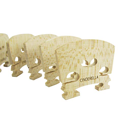 JinQu 2pcs Fitted Violin Maple Bridge (1/2) - Thumbnail 2