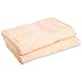 Superior Luxurious Soft Hotel & Spa Quality Oversized Bath Sheet Set of 2, Made of 100% Premium Long-Staple Combed Cotton - Peach, 34