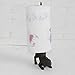 PlayDo Vintage Cast Iron Dog Toilet Paper Holder Stand Towel Holder Standing for Bathroom Kitchen (Dog)