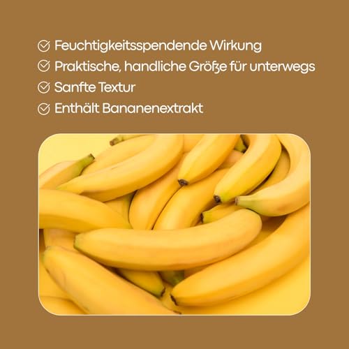 TONYMOLY Banana Hand Cream – Nourishing & Hydrating Hand Lotion with Banana Extract, Milk Protein & Shea Butter for Dry, Cracked Hands, 1.52 oz