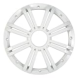 Kicker 43KMW10GLW KMW10G 10-Inch (25cm) Grille for 43KMW10 Subwoofer, LED, White, RoHS compliant