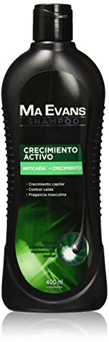 Ma Evans shampoo with active chile extract/crecimiento activo 400 ml Chile