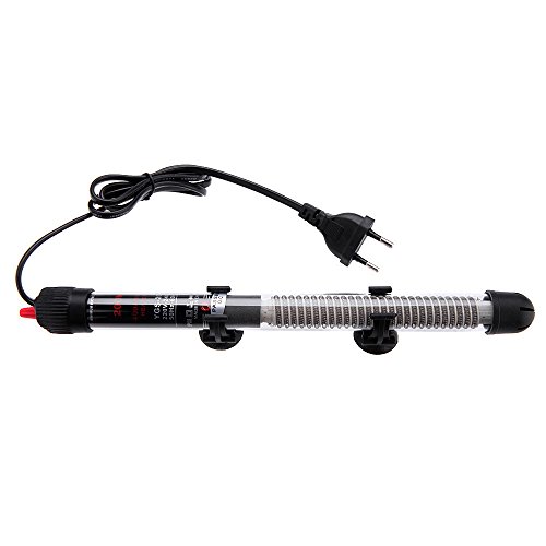 Submersible Aquarium Heater with Visible Temperature Setting Heaters for Aquarium Fish Tanks Auto built-in Thermostat with Suction Cup Heating Rod (Black A) - Thumbnail 4