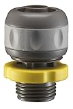 2 Pack - Nelson 5/8 Inch and 3/4 Inch Composite Compression Fit Hose Repair, Male - 2 Pack