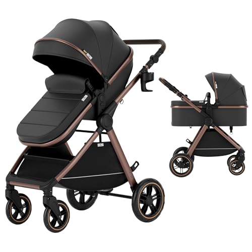Accombe 2-in-1 Convertible Baby Stroller