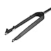TOSEEK Carbon Fiber Front Mountain Bike Road Bike Fork Bicycle Forks Black
