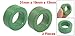 uxcell 2 Pieces Green Iron Toroid Ferrite Core 1.2