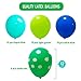 CREATEASY Dinosaur Balloons Arch Garland Green Balloon Streamer Jungle Animal Dinosaur Birthday Party Decorations Dino Photobooth Backdrop
