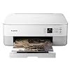 Canon PIXMA TS5320 All In One Wireless Printer, Scanner, Copier with AirPrint, White, Works with Alexa