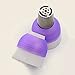 Polytree Icing Piping Bag Nozzle Converter Tri-Color Cream Coupler Cake Decorating Tools