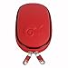 Hermitshell Hard Storage Carrying Case Bag Fits Apple Magic Mouse (I and II 2nd Gen) (Red)