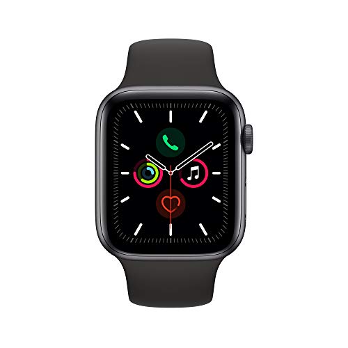 ایگرد | قیمت و خرید Apple Watch Series 5 (GPS + Cellular, 44 mm)  Aluminiumgehäuse Space Grau - Sportarmband Schwarz