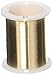 Darice 32028-4 Beading Wire 28Ga 17Yd, One Size, Gold