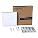 acegoo Kinetic Light Switch, Self-Powered Transmitter No Wiring No Battery No WiFi Required, Work with Receiver Remote Control House Lighting & Appliances (Switch Only)