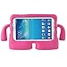 Lioeo Samsung Galaxy Tab 3/3 Lite 7.0 Case for Kids Rubber Shock Proof Protective Case Cover with Carry Handle for Samsung Galaxy Tab 3/3 Lite Tablet 7 inch Screen