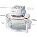 Excelvan 12 Quart 1200W Halogen Rack Tabletop Convection Countertop Cooking Toaster Oven,White