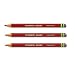 Dixon Ticonderoga Erasable Checking Pencils, Eraser Tipped, Pre-Sharpened, Set of 12, Carmine Red (14259) (3-Pack) primary