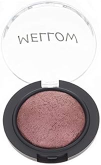 Mellow Baked Eyeshadow (Plum) - Creamy Long Lasting Eye Shadow for Everyday Makeup - Highly Pigmented Vegan, Cruelty-Free & Paraben Free Eye Makeup Cosmetics - Plum