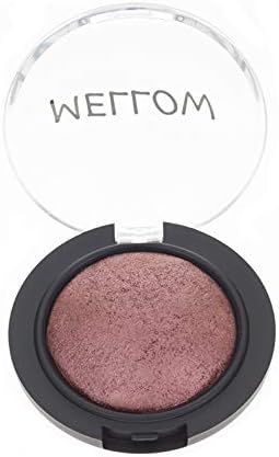 Mellow Baked Eyeshadow (Plum) - Creamy Long Lasting Eye Shadow for Everyday Makeup - Highly Pigmented Vegan, Cruelty-Free & Paraben Free Eye Makeup Cosmetics - Plum