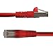 NTW 50' Cat 6 Snagless Shielded (STP) RJ45 Ethernet Network Patch Cable Red -345-S6-050RD