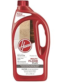 Hoover Multi-Floor Plus 2X Concentrated 32 Oz Hard Floor Cleaner Solution, AH30425NF