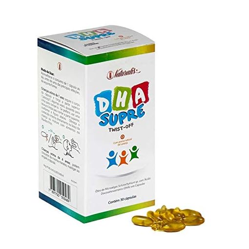 Ômega Infantil DHA Supre 30 Cápsulas Naturalis Vittali Saúde