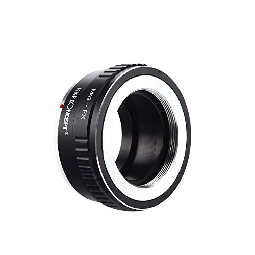 K&F CONCEPT Adaptateur Objectif pour Monter Objectif avec Monture M42 vers boîtier Fujifilm FX Mont Fuji X-Pro1 - Image 5