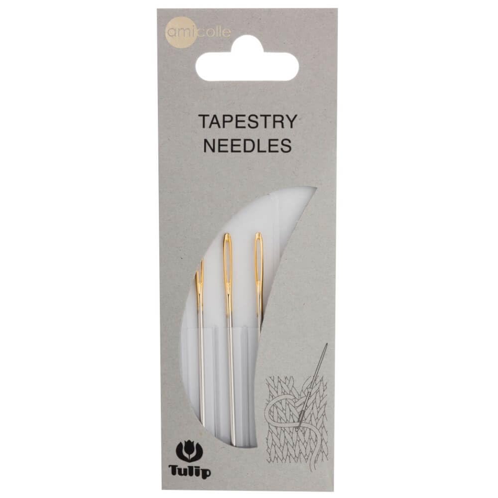 Tulip Tapestry Needle No. 16 – 1 piece Silver and Gold Finish