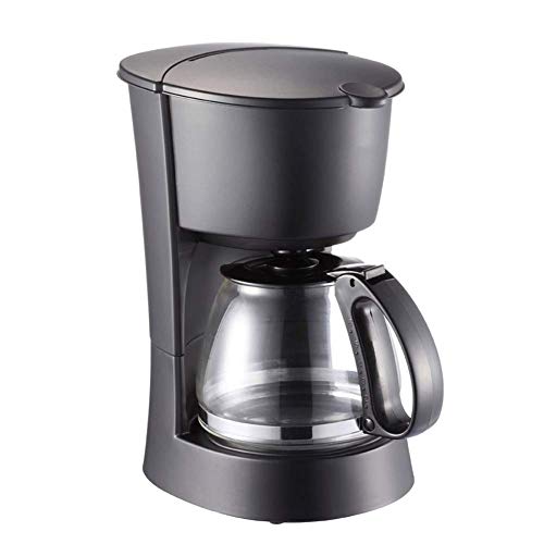 JSMY Filterkaffeemaschine-Schwarz/Amerikanische Kaffeemaschine/Filterkaffeemaschine mit Glaskessel/abnehmbarem Trichter…