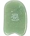 Therapy Grade Jade Gua Sha Facial Tool | Scraping Massage Tool | Green Guasha Massage Tool | 8mm Thick Gua Sha Tool | Gua Sha Scraping Tool