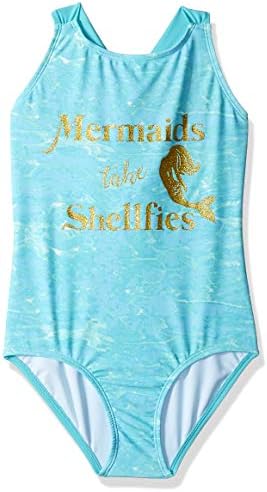Rivstar Girls' Mermaids Take Shellfies 1pc Swim Suit