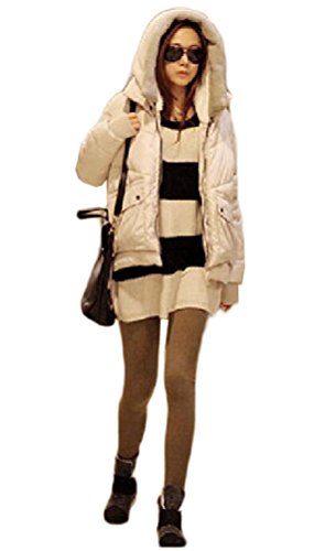 Womens Winter Hooded Thickened Quilted Down Puffer Jacket Parka Coat Overcoat M Womens Winter Hooded Thickened Quilted Down Puffer Jacket Parka Coat Overcoat M