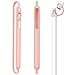 WZE Case for Apple Pencil, Soft Silicone Protective Cap Apple Pencil Cap Holder Grip Cover Adapter Tether Accessories Pocket Sleeve For Apple Pencil Accessories 9.7/10.5 Pen