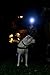 LED Headlamp Flashlight - Great for Camping, Fishing, Hiking, Dog Walking, & Kids. One of The Lightest (2.6 oz) White Cree Headlight, Water & Shock Resistant + Red Strobe, 3 AAA Batteries Included