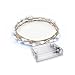 RTGS 30 LEDs Cold White Color String Lights Silver Wire Indoor and Outdoor 9.5 Feet Firefly Starry Fairy Lights Battery Powered for DIY, Christmas, Holidays, Party, Bedroom and Centerpieces
