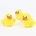 Squeak Dog Toy Yellow Ducks 2Pcs/Pack for Small/Medium Dogs Playing Teeth Cleaning
