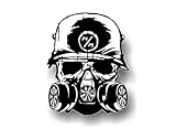 Street Legal Decals Metal Mulisha Death Squad 6.25